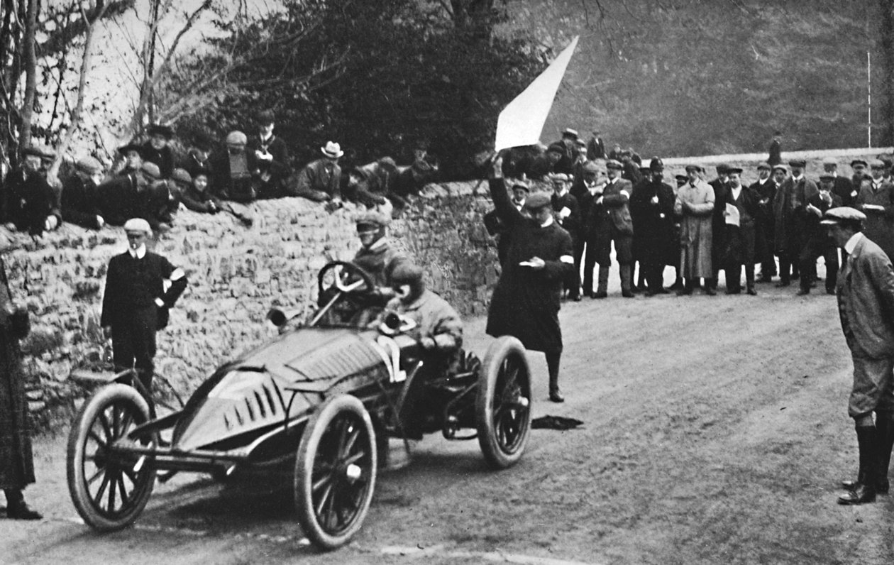 Egy korai Wolseley a Man-szigeten 1904, 1904, 1937 alkotó: Unbekannt