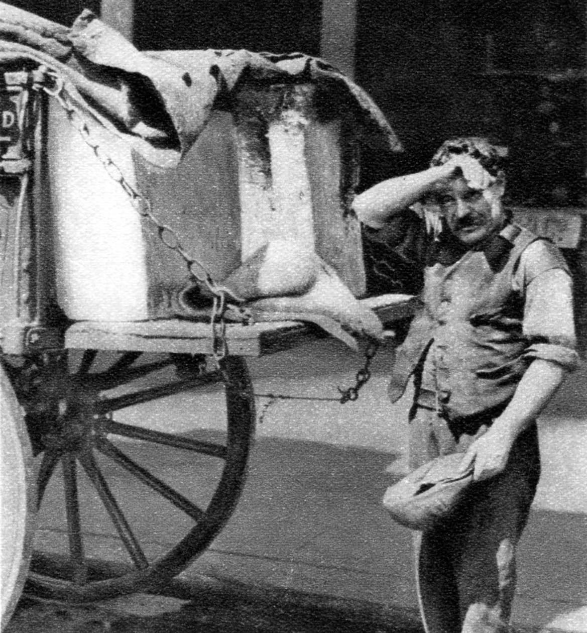 Jégember a szekerével, London, 1926-1927 alkotó: Unbekannt