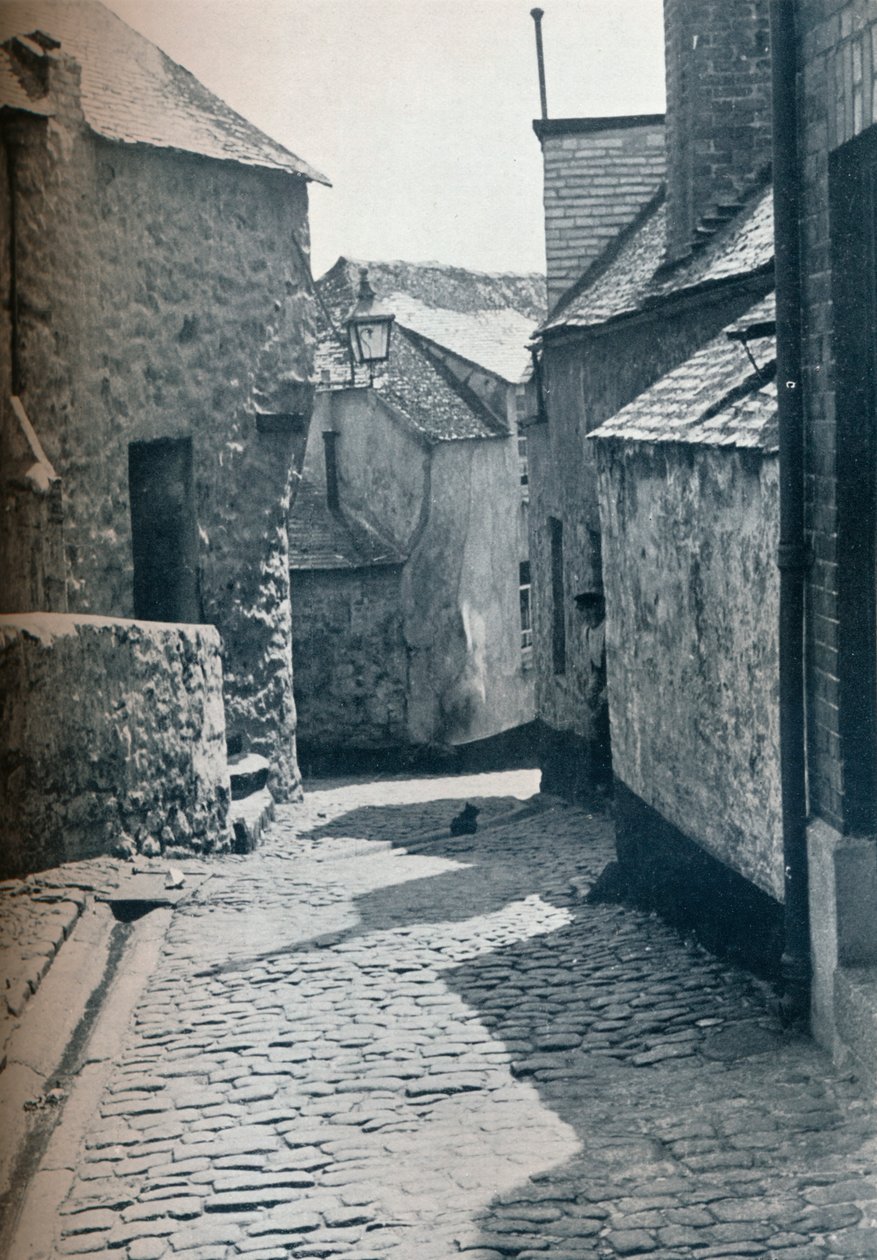 A cornwalli St Ives egy régi része, nyomornegyed felszámolási területnek tervezve, 1935 alkotó: Unbekannt