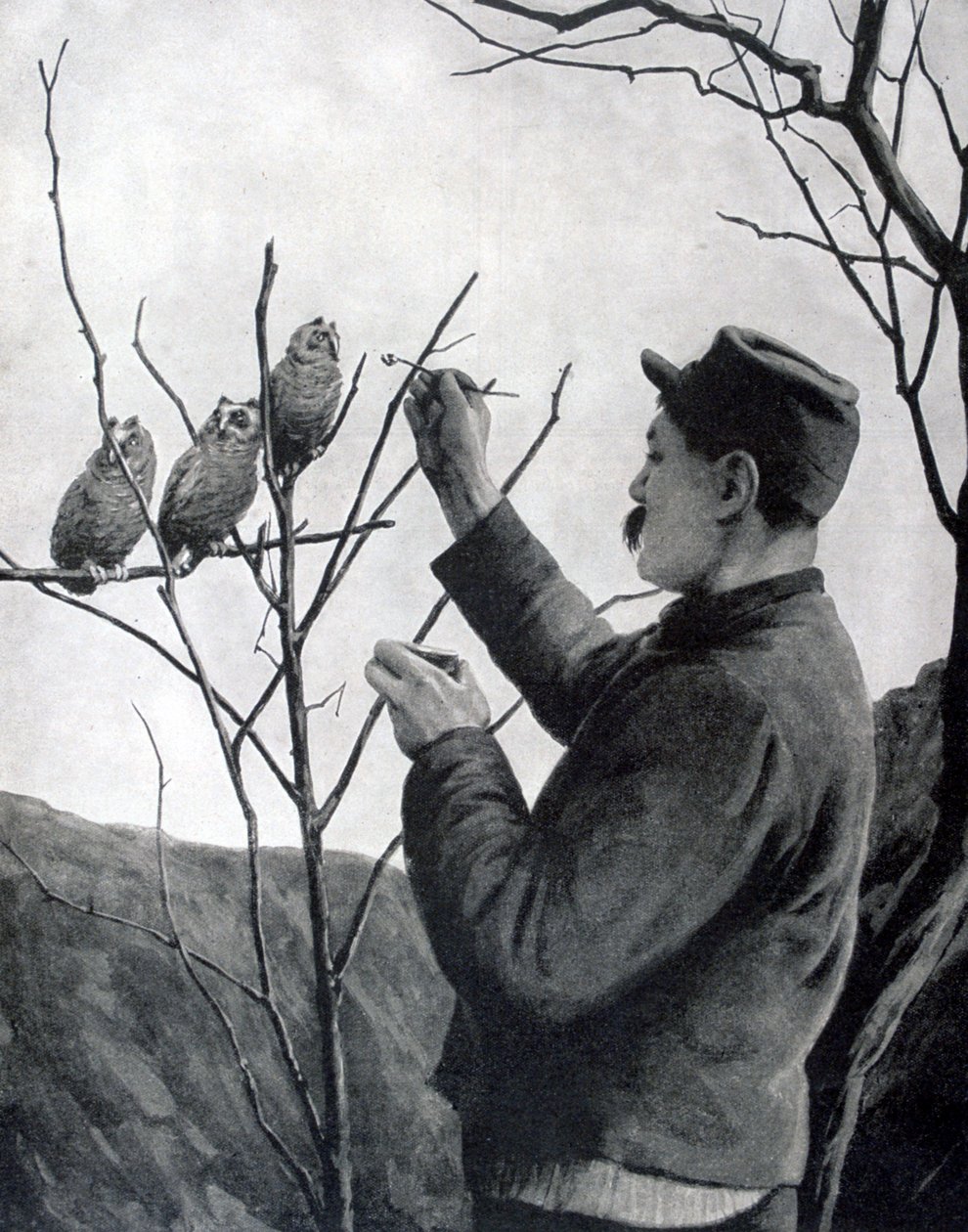 Eredeti árokdísz, Franciaország, I. világháború, 1915 alkotó: Unbekannt