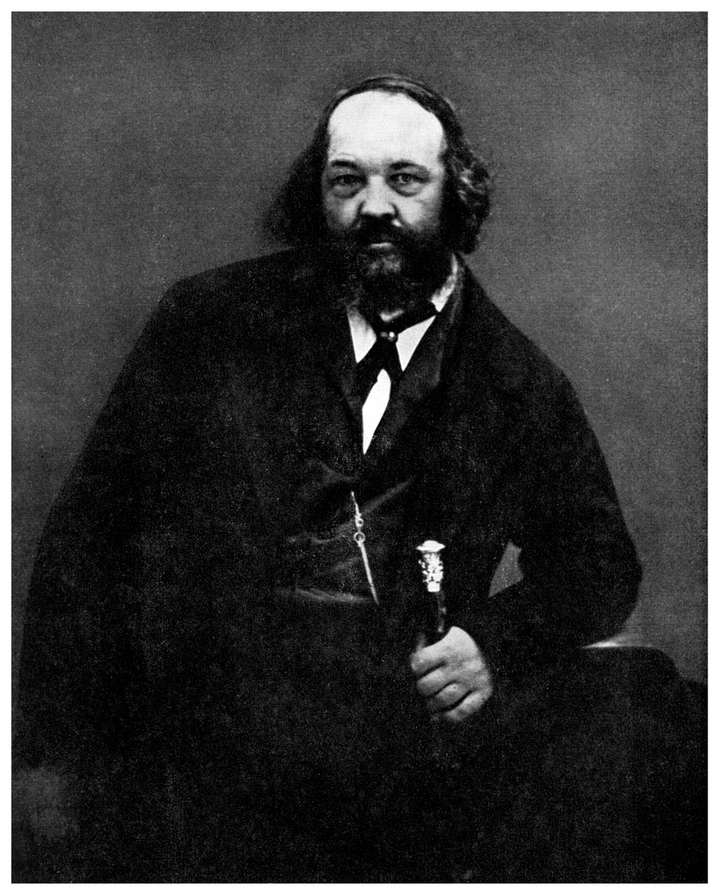 Anarchizmus: Mihail Bakunyin, orosz anarchista, XIX. század 1956 alkotó: Unbekannt