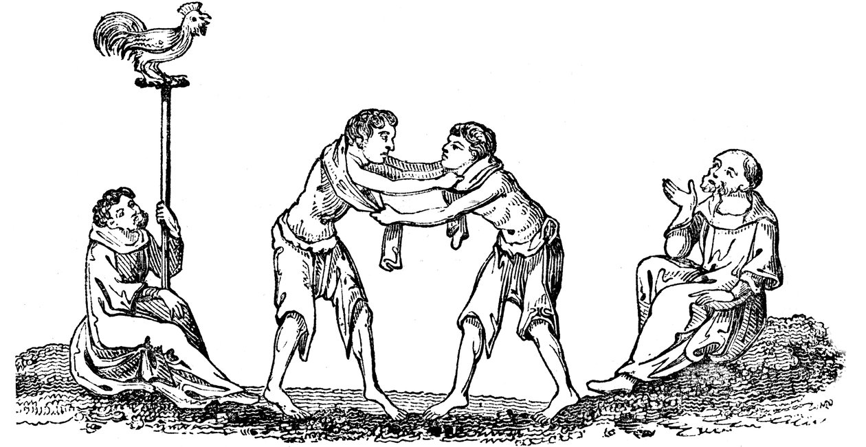 Ősi birkózás, 1833 alkotó: Unbekannt