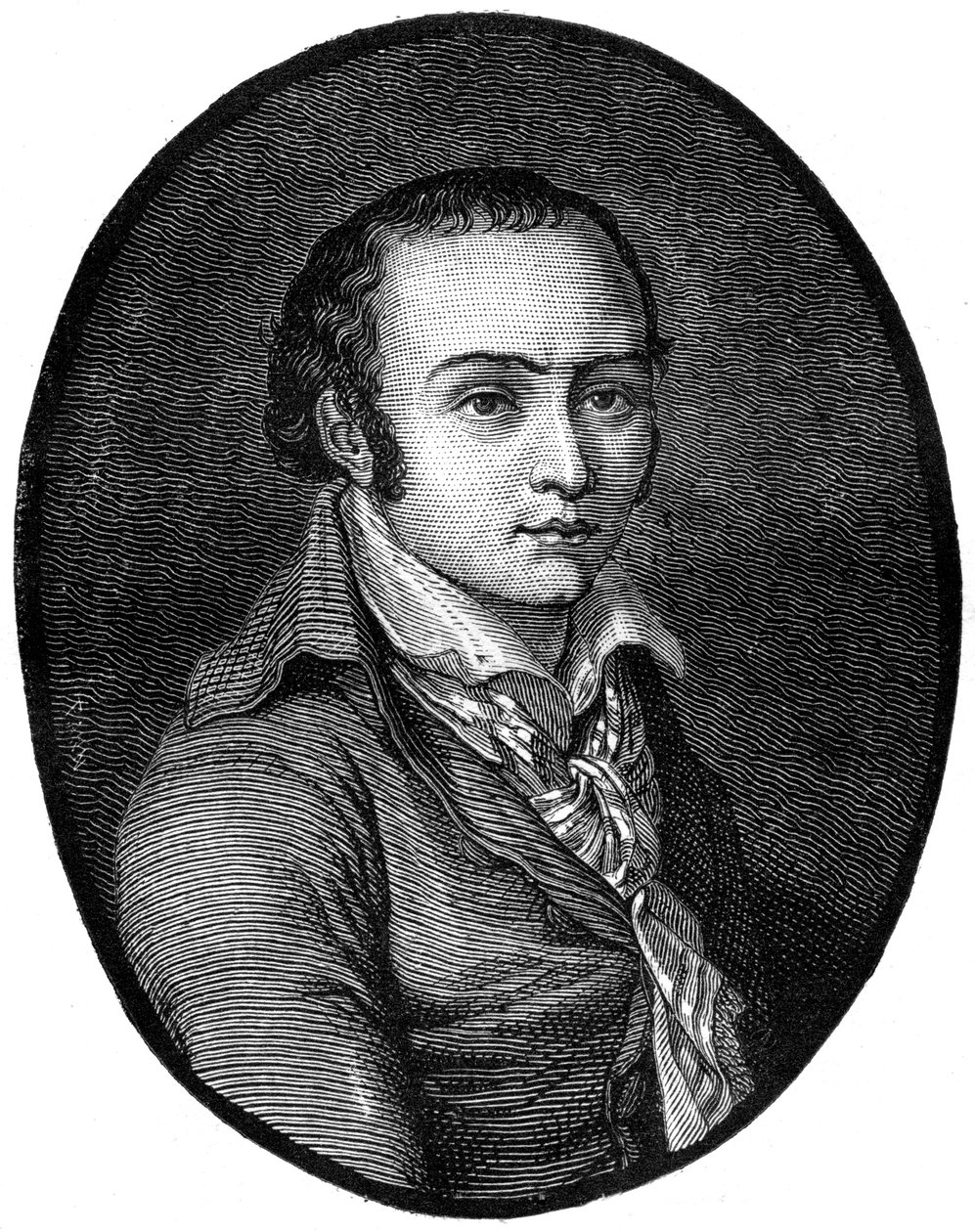 Andre Chenier francia költő, 18. század 1882-1884 alkotó: Unbekannt