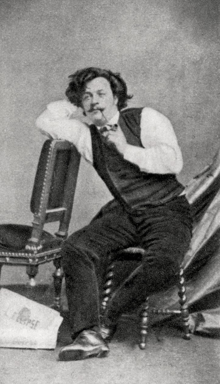 Andre Gill, francia karikaturista, 1868 alkotó: Unbekannt