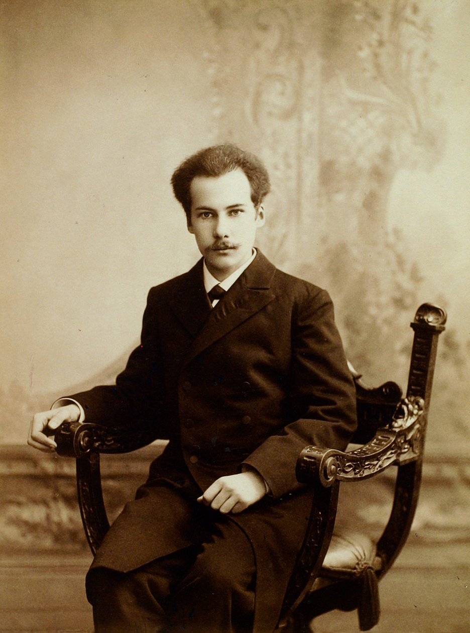 Andrej Belij orosz regényíró és költő, 1904 alkotó: Unbekannt