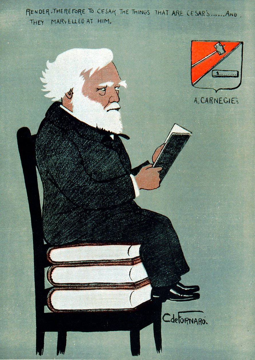 Andrew Carnegie 1835-1918, skót-amerikai iparos és emberbarát alkotó: Unbekannt