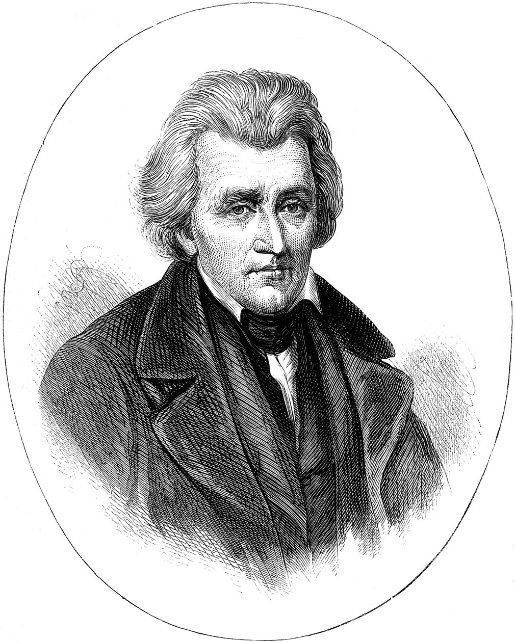 Andrew Jackson, az Egyesült Államok 7. elnöke 1880-ban alkotó: Unbekannt