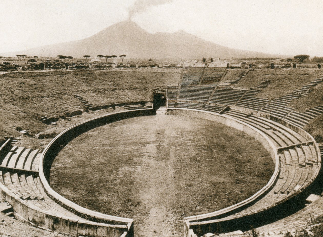 Anfiteatro, Pompei, Olaszország, 1900-as évek alkotó: Unbekannt