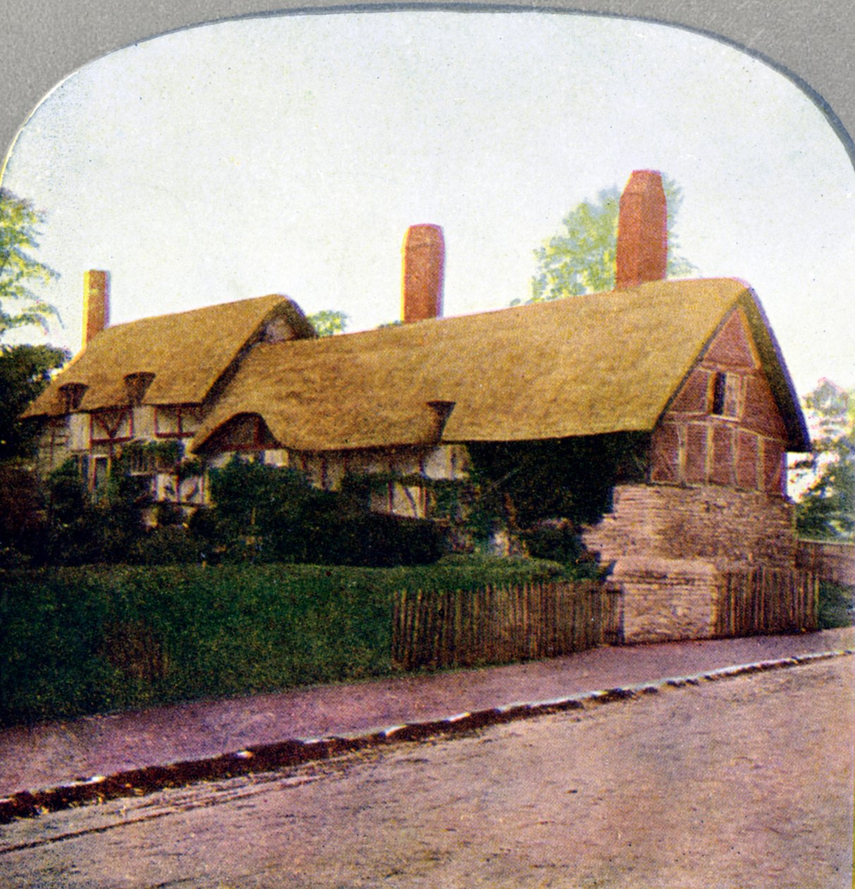 Ann Hathaways nyaraló, Stratford-upon-Avon, Warwickshire, XX. század eleje alkotó: Unbekannt