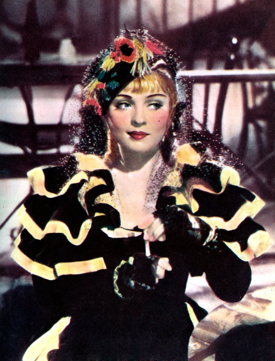 Anna Sten orosz származású színésznő, 1934-1935 alkotó: Unbekannt