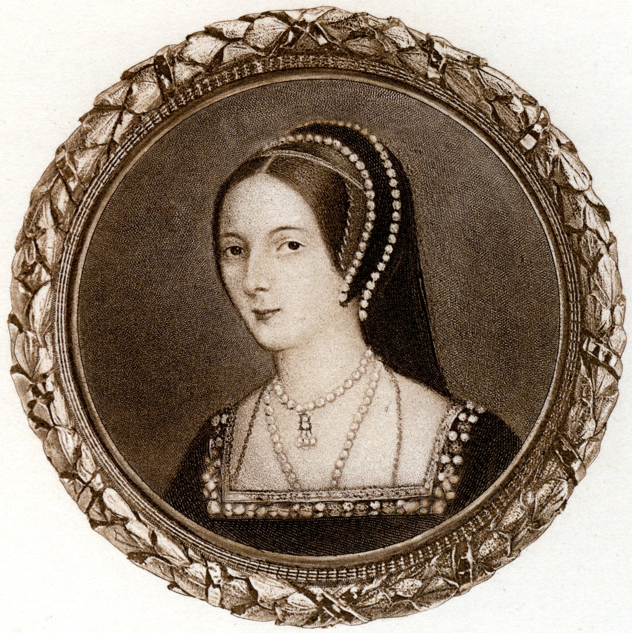 Boleyn Anne, 1530-as évek, 1902 alkotó: Unbekannt
