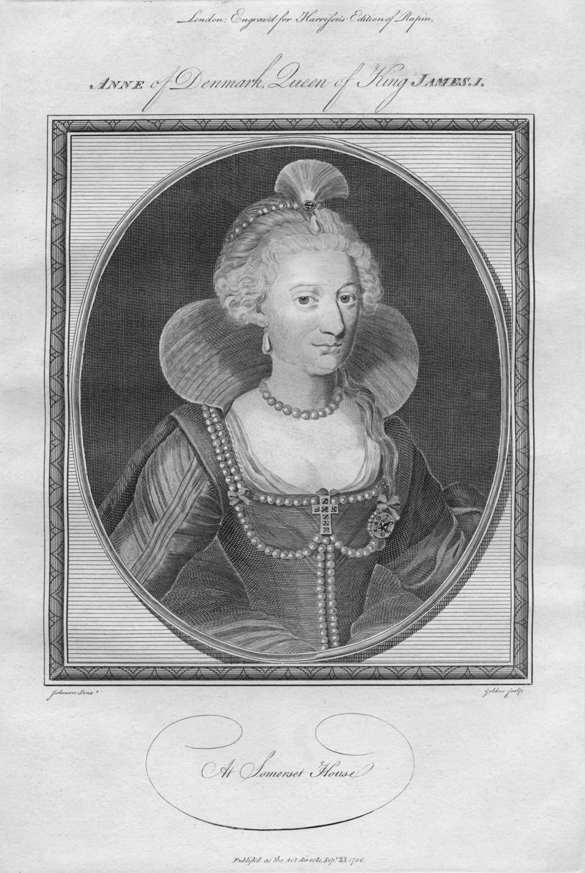 Dán Anna, I. Jakab királynője, 1786. alkotó: Unbekannt