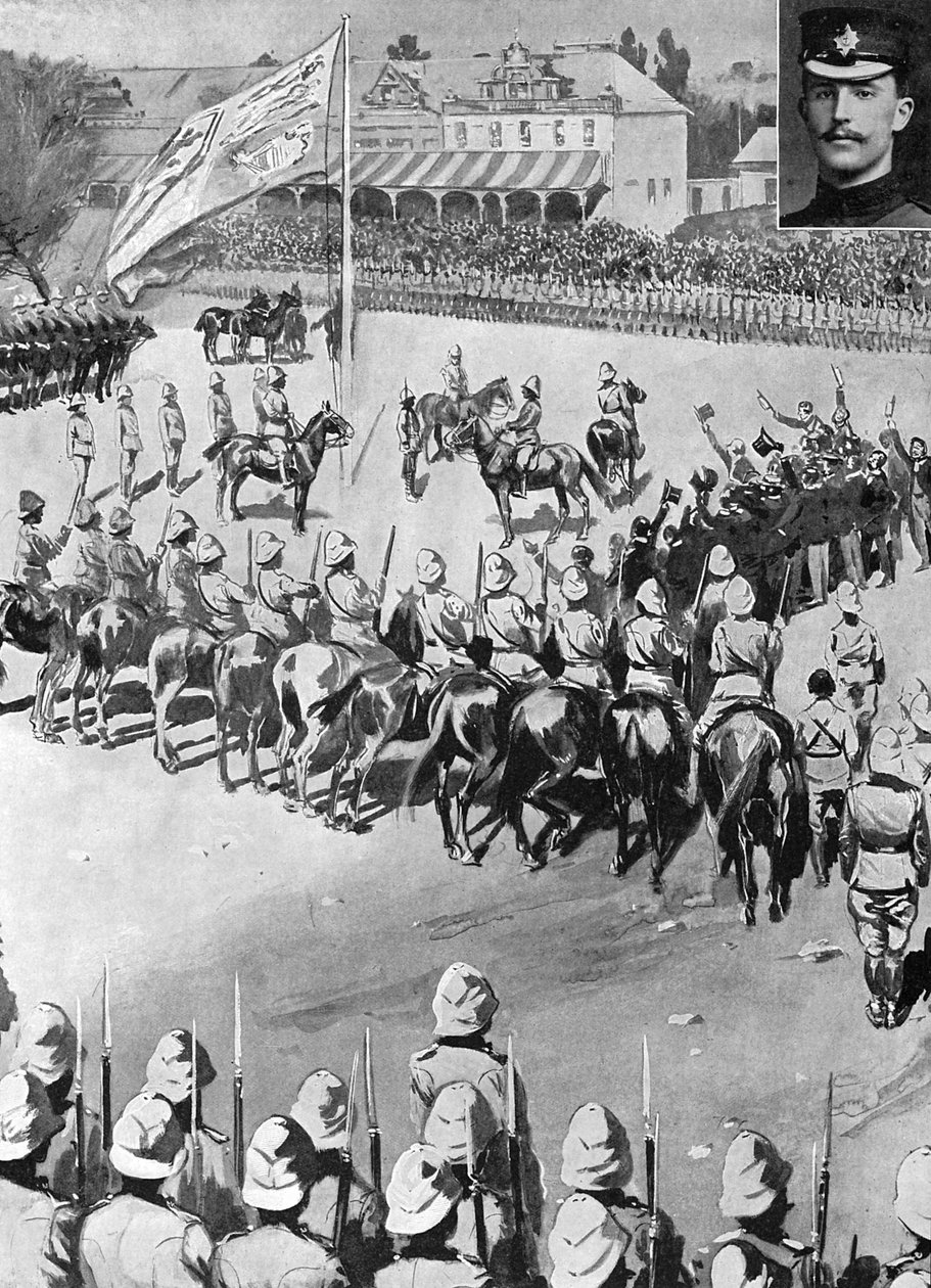 Az Orange Free State annektálása, 2. búr háború, 1900. május 28. alkotó: Unbekannt