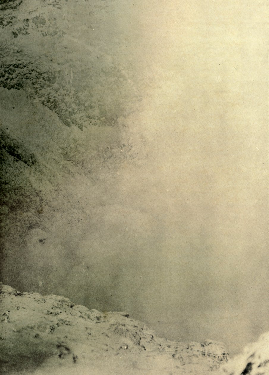 Egy másik nézet az Erebus-kráterről, 1908, 1909. alkotó: Unbekannt