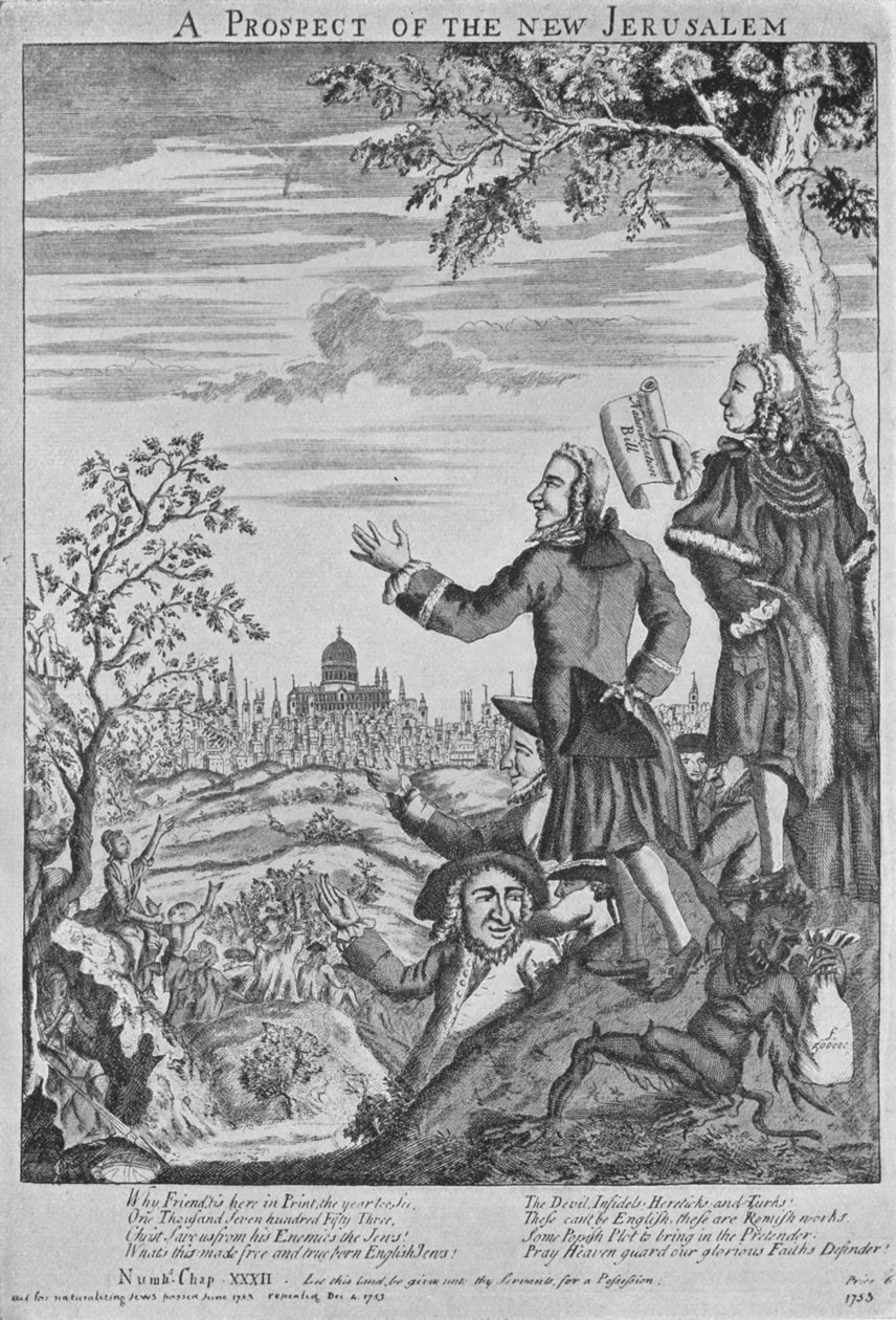 Antiszemitizmus 1753-ban, 1735-ben, 1904-ben alkotó: Unbekannt