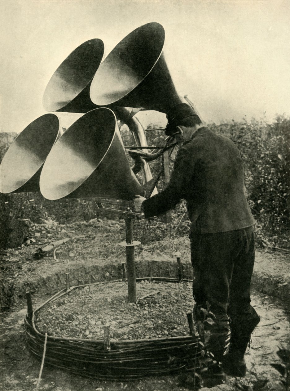 Légvédelmi eszköz, Első világháború, 1914-1918, c1920. alkotó: Unbekannt