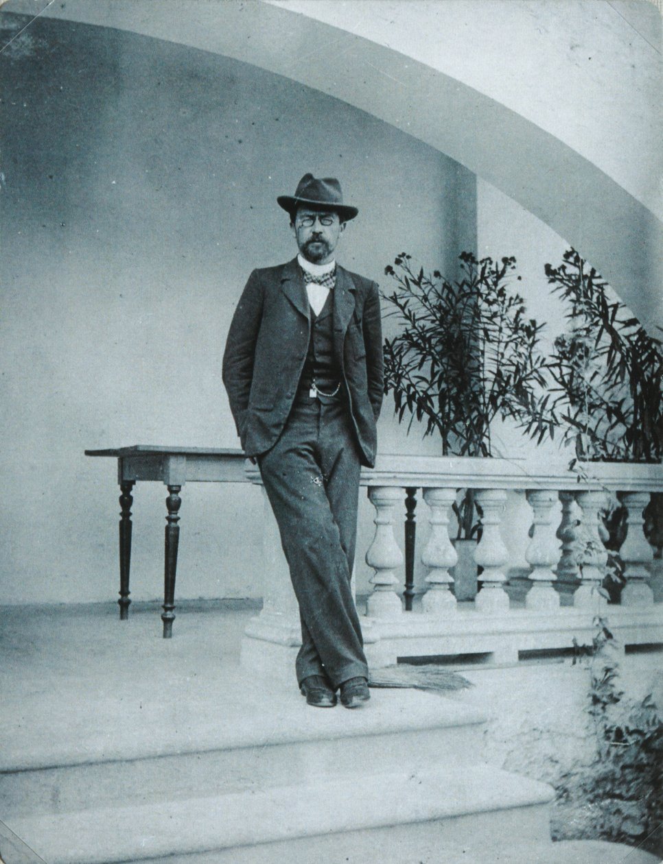 Anton Csehov Jaltában, 1899-1900 alkotó: Unbekannt
