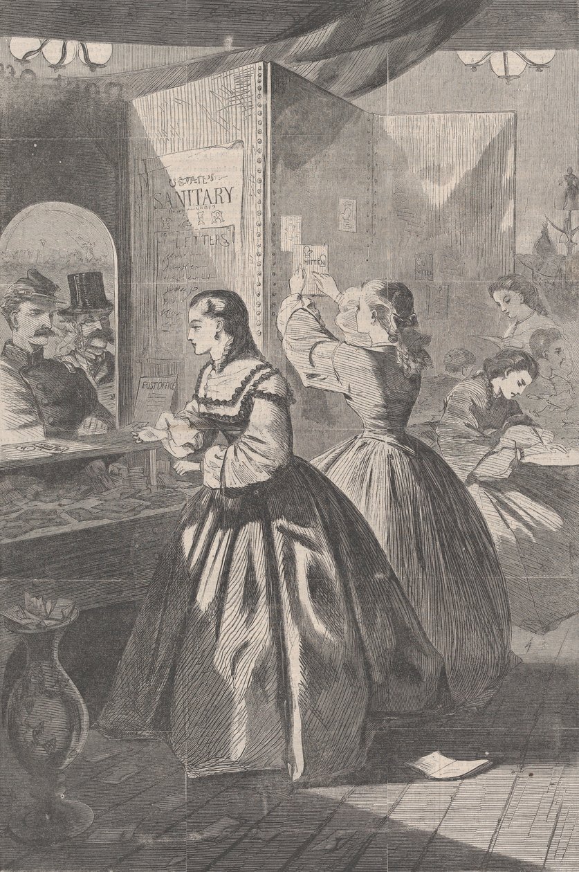 Bármilyen számomra, ha kérem, a Brooklyni Vásár postahivatala a S... támogatására, 1864. március 5. alkotó: Unbekannt