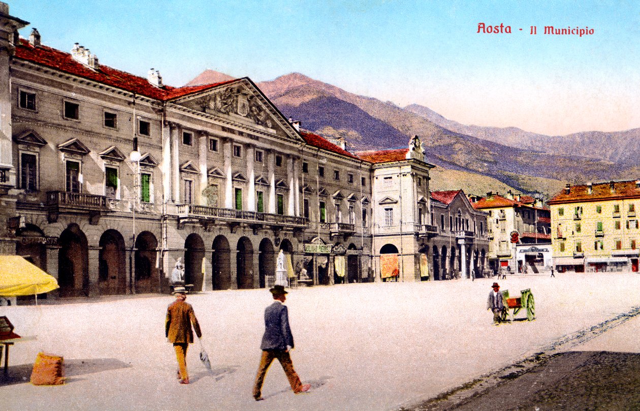 Aosta – Városháza, XX. század alkotó: Unbekannt