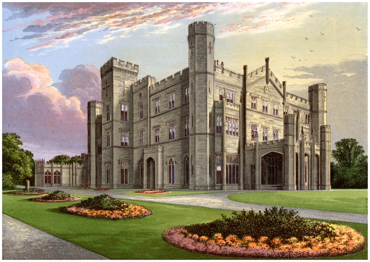 Apley Park, Bridgnorth közelében, Shropshire, a Foster család otthona, 1880 alkotó: Unbekannt