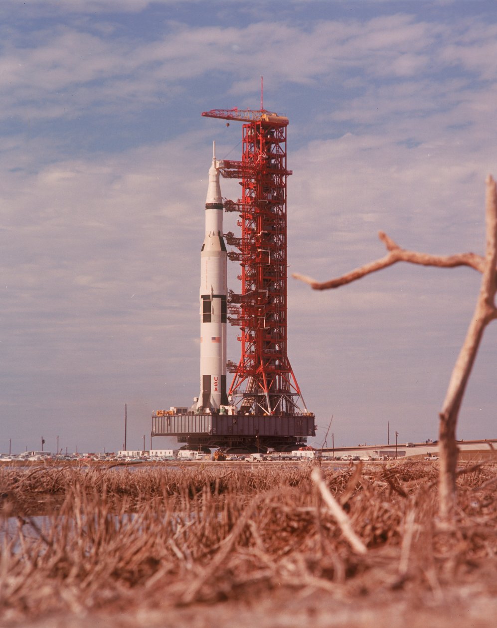 Apollo 9 Saturn V rakéta, 1969 alkotó: Unbekannt