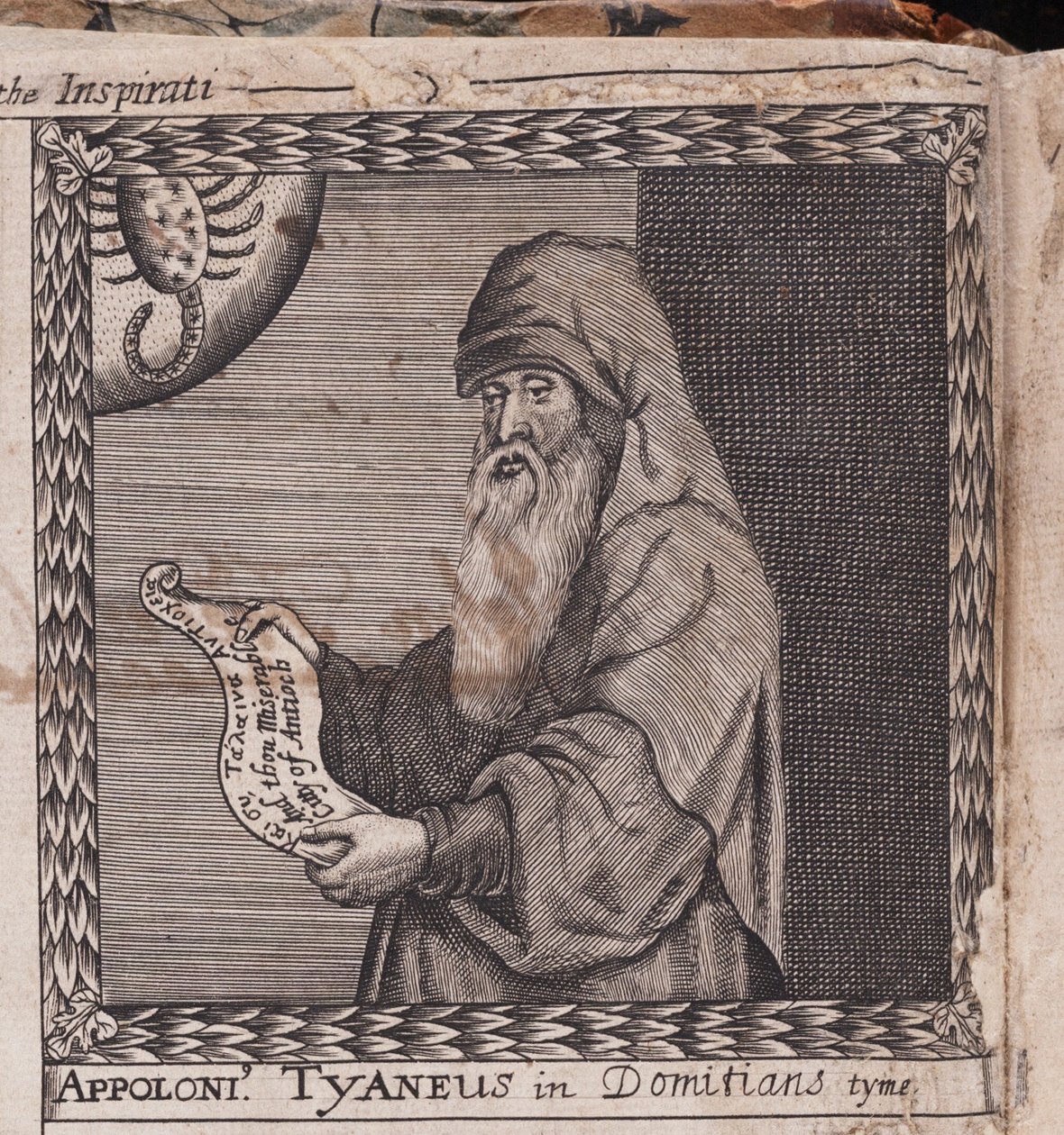 Tyanai Apollóniosz: Az inspirátorok rendje, 1659 alkotó: Unbekannt