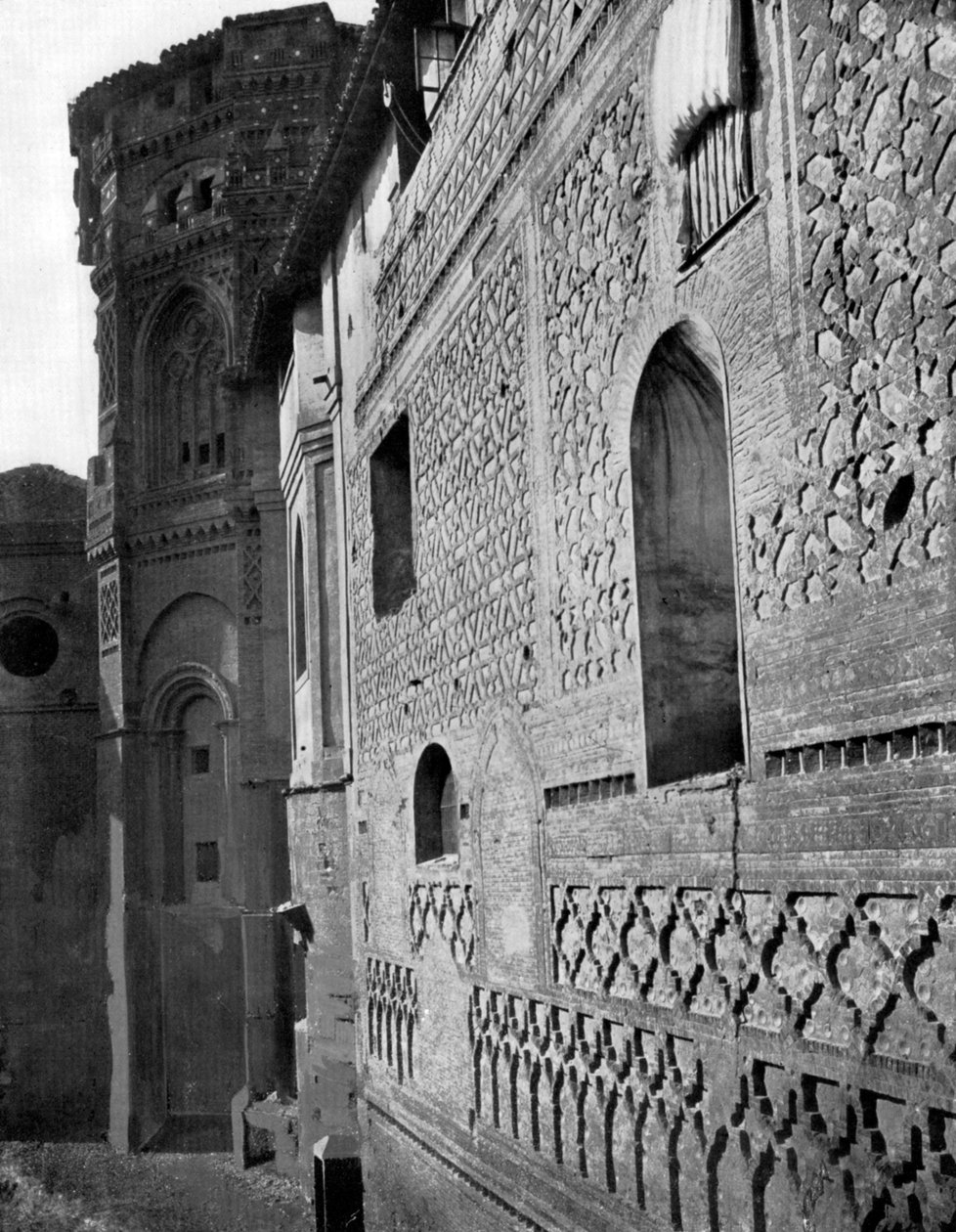 A La Seo katedrális apszisa, Zaragoza, Spanyolország, 1929 alkotó: Unbekannt