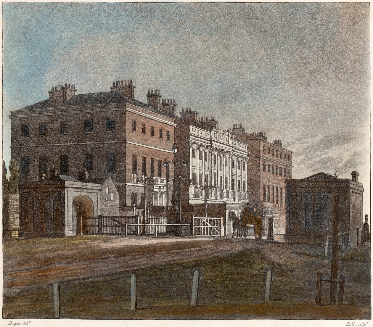 Apsley-ház, Hyde Park Corner, London, 1810 alkotó: Unbekannt