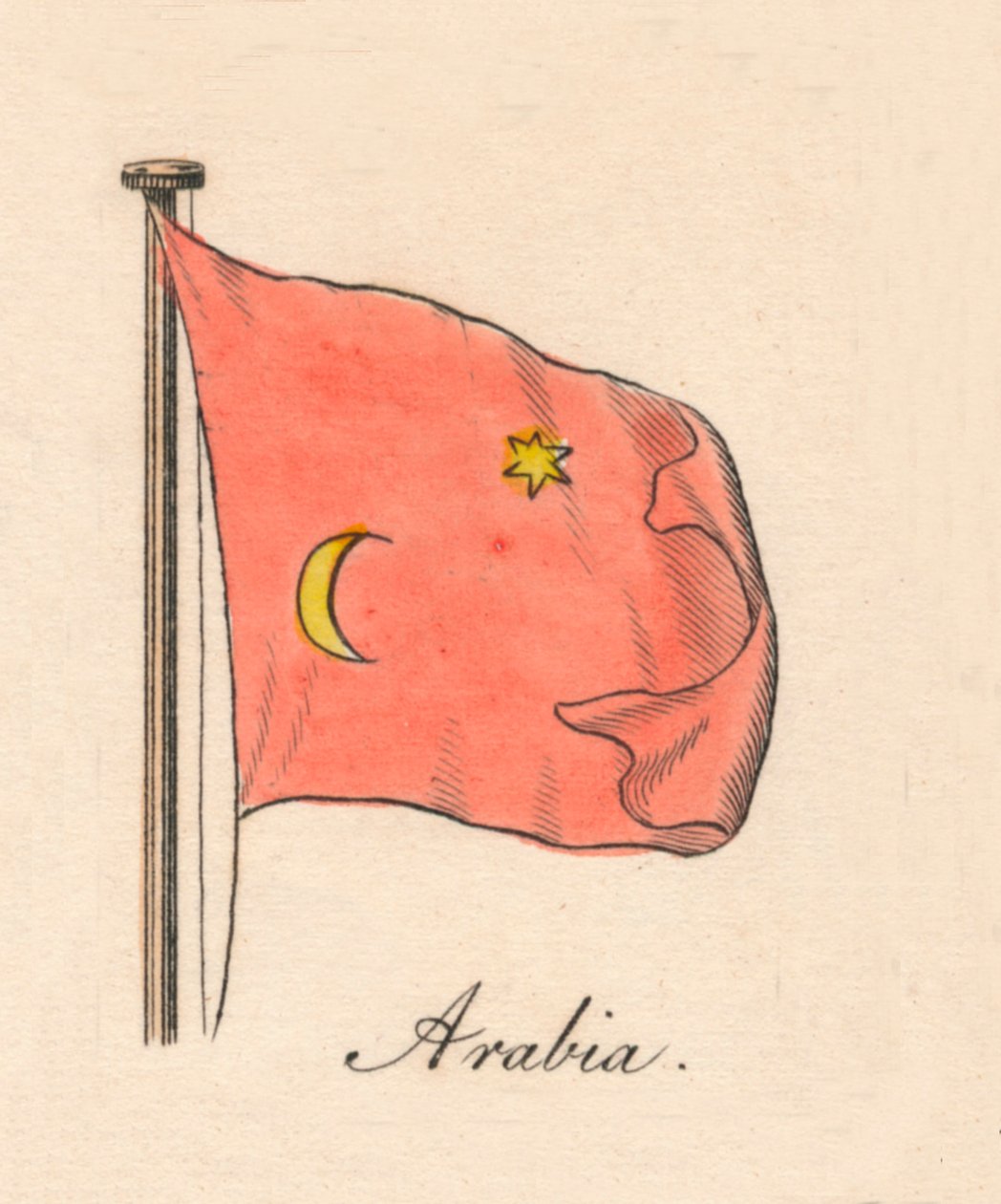 Arábia, 1838 alkotó: Unbekannt