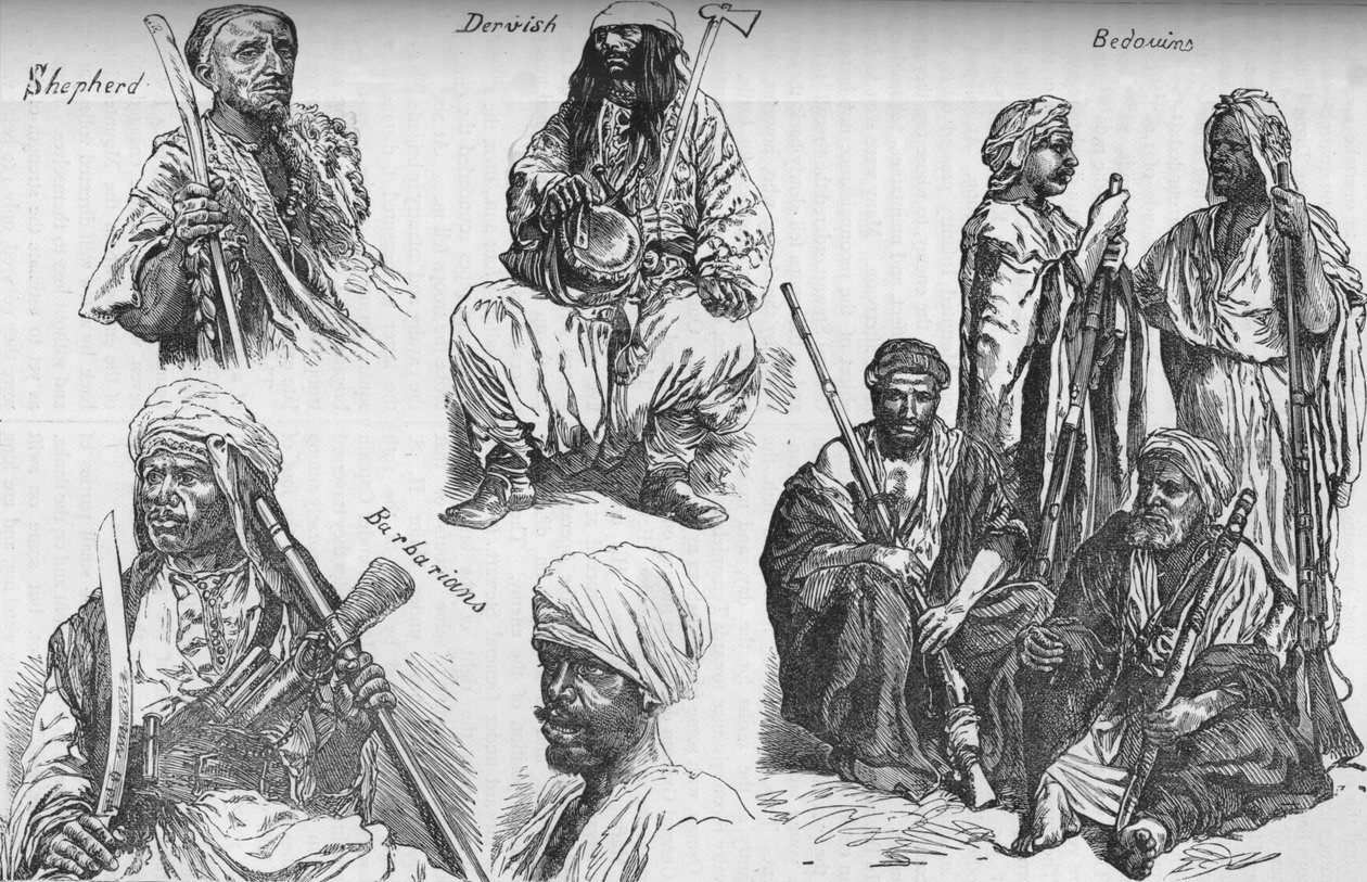 Soudan arabjai, 1881-85 alkotó: Unbekannt