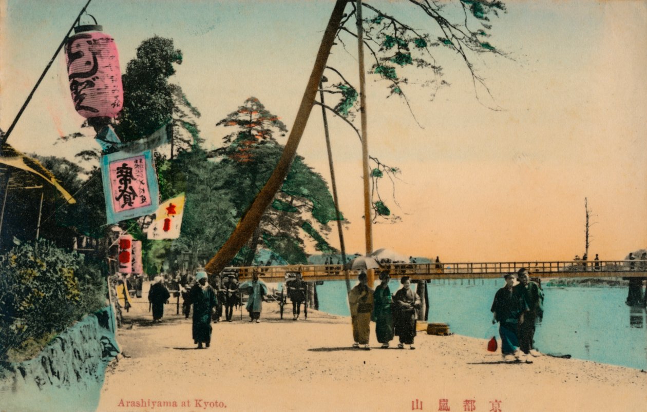 Arashiyama az I-nél és a c1900-nál alkotó: Unbekannt