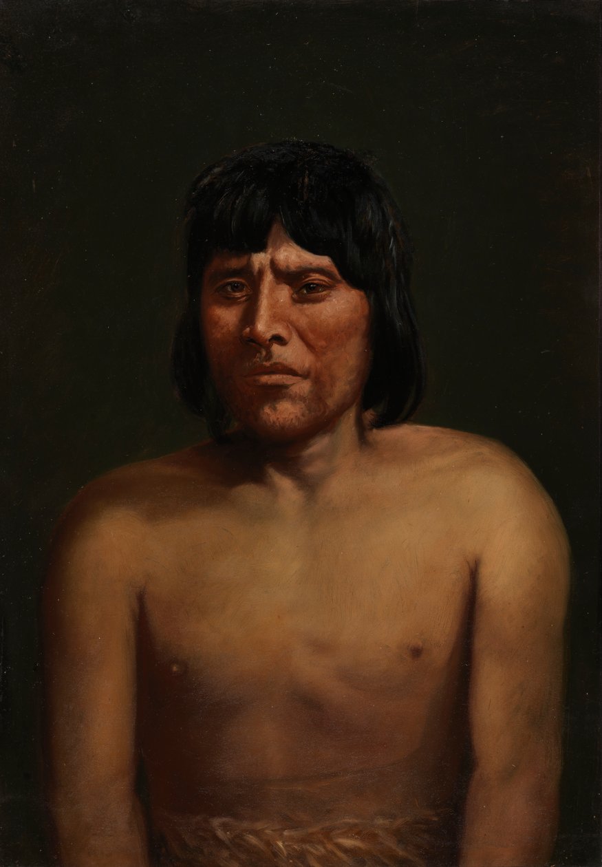 Araukán férfi, kb. 1890-1892. alkotó: Unbekannt