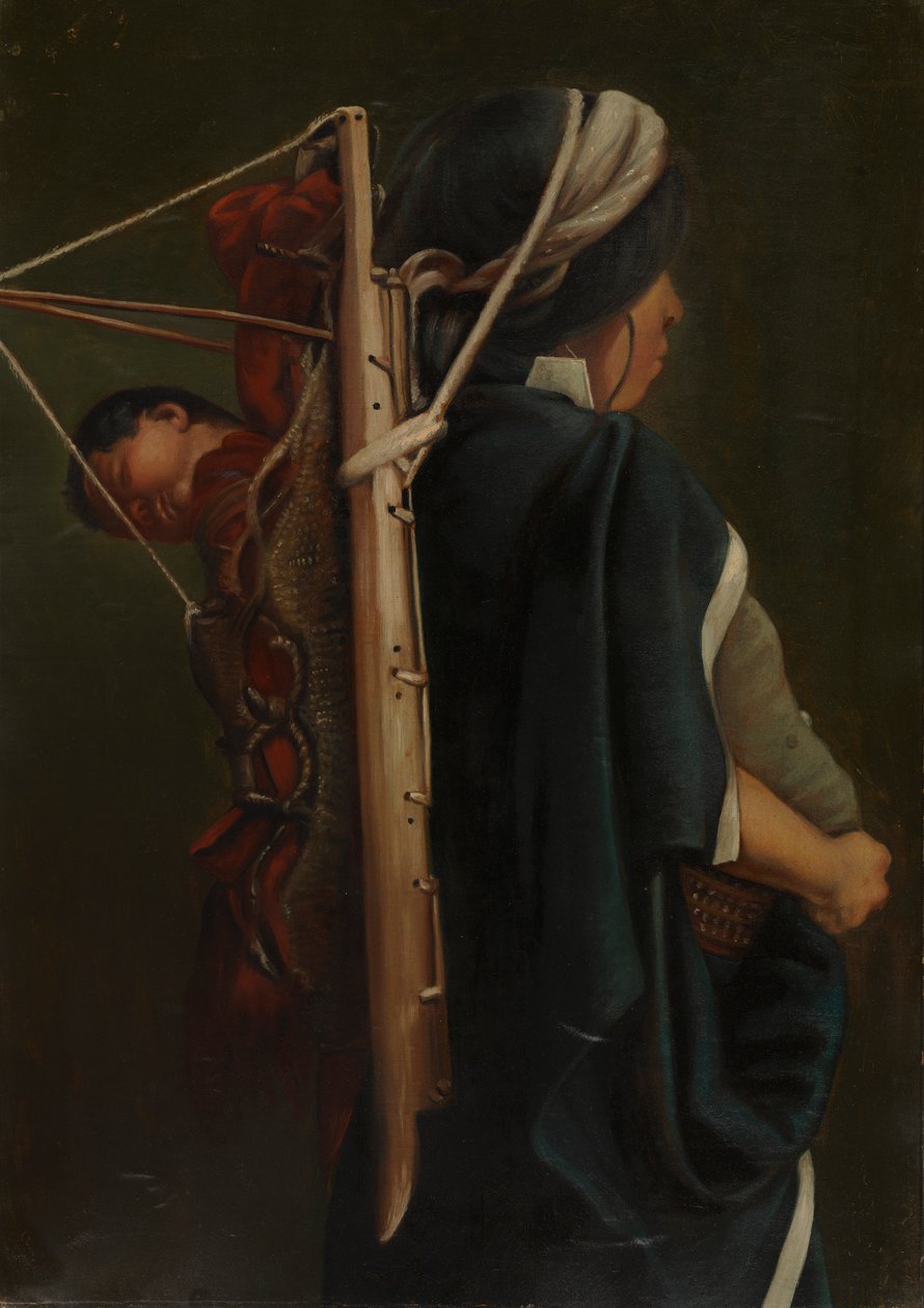 Araukán nő, kb. 1890-1892. alkotó: Unbekannt