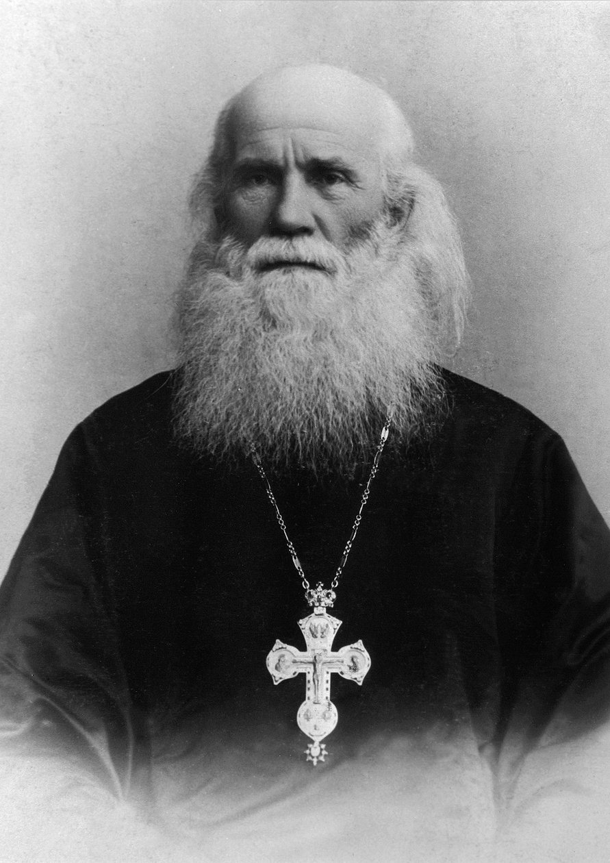 Tikhon Rudnyev archimandrita, orosz ortodox lelkész, 1901 alkotó: Unbekannt