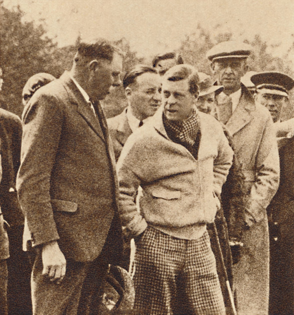 Lelkes golfozó, 1937 alkotó: Unbekannt
