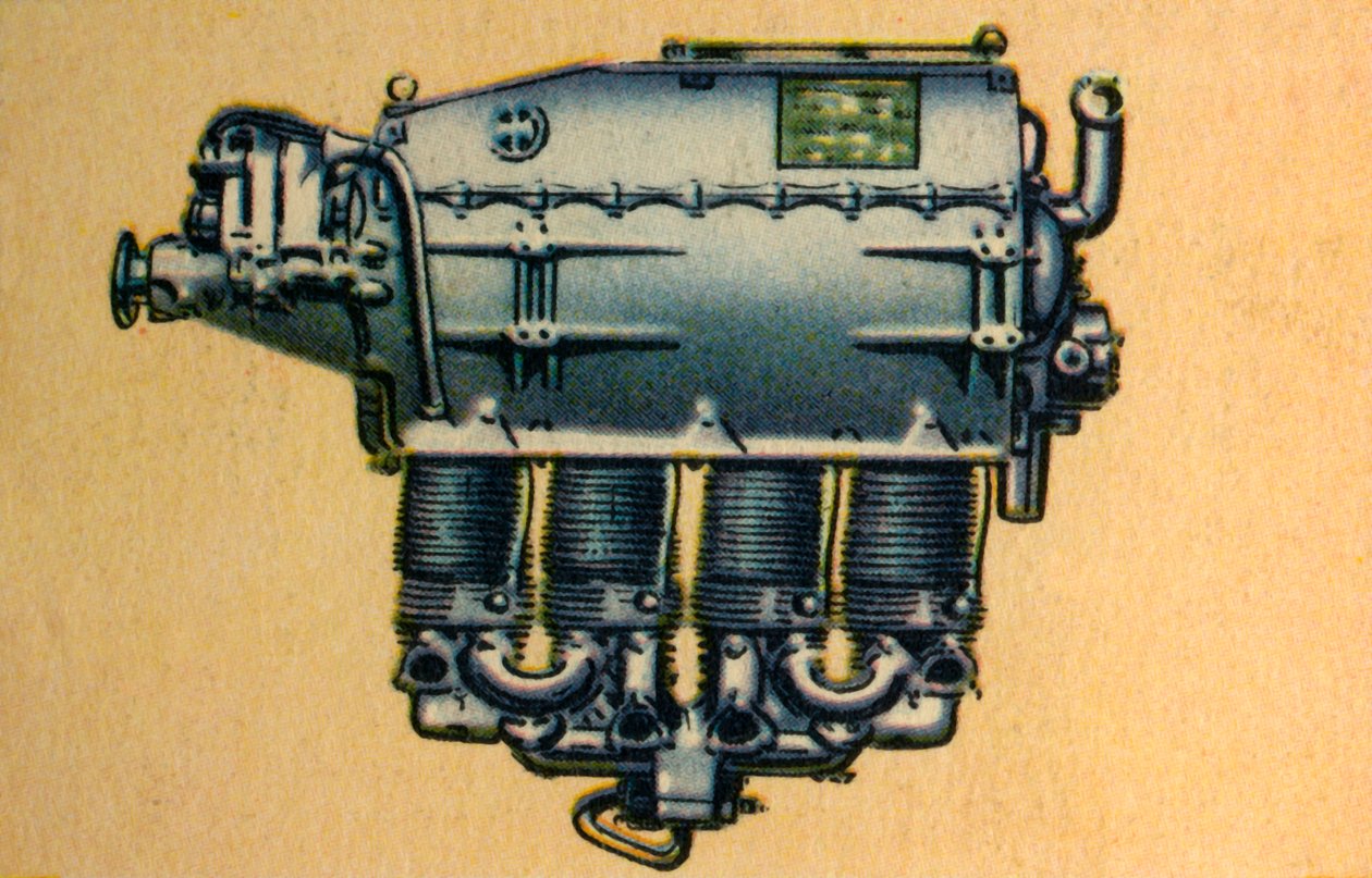Argus As 8 100 lóerős repülőgépmotor, 1932. alkotó: Unbekannt