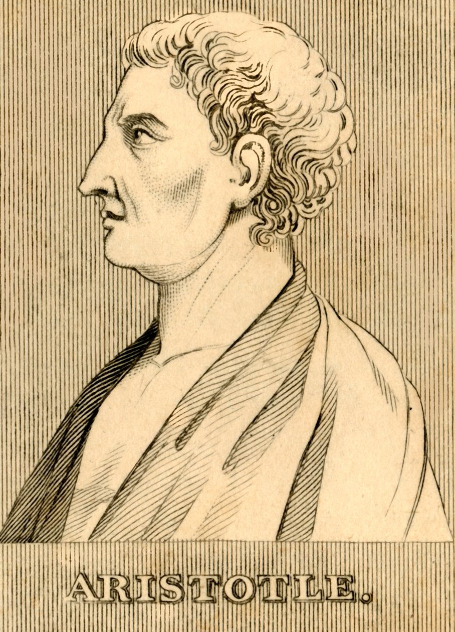 Arisztotelész, ie 384-322, 1830. alkotó: Unbekannt