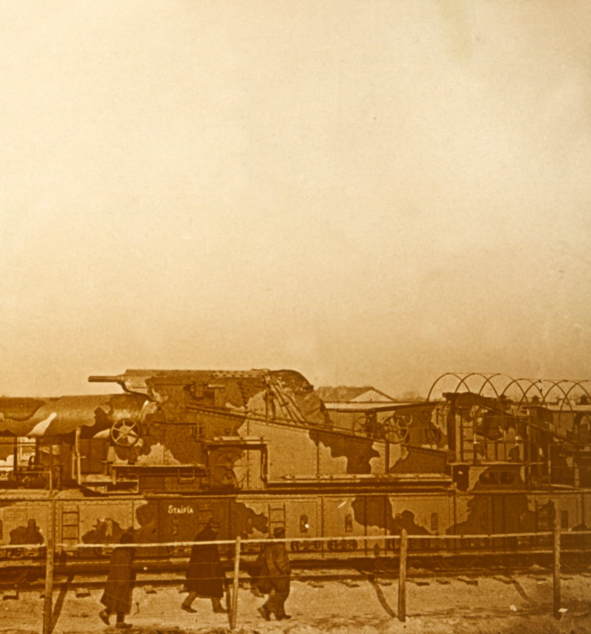 Páncélvonat, c1914-c1918 alkotó: Unbekannt