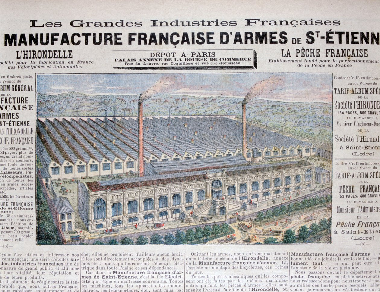 Fegyvergyártó ipar, St Etienne, 1896 alkotó: Unbekannt