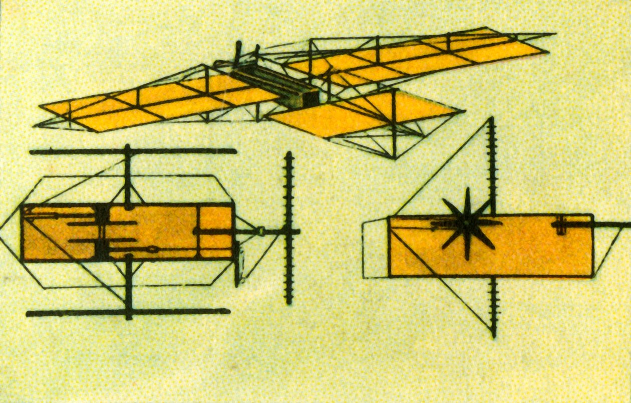 Arnold Böcklins repülőgép, 1885, 1932. alkotó: Unbekannt