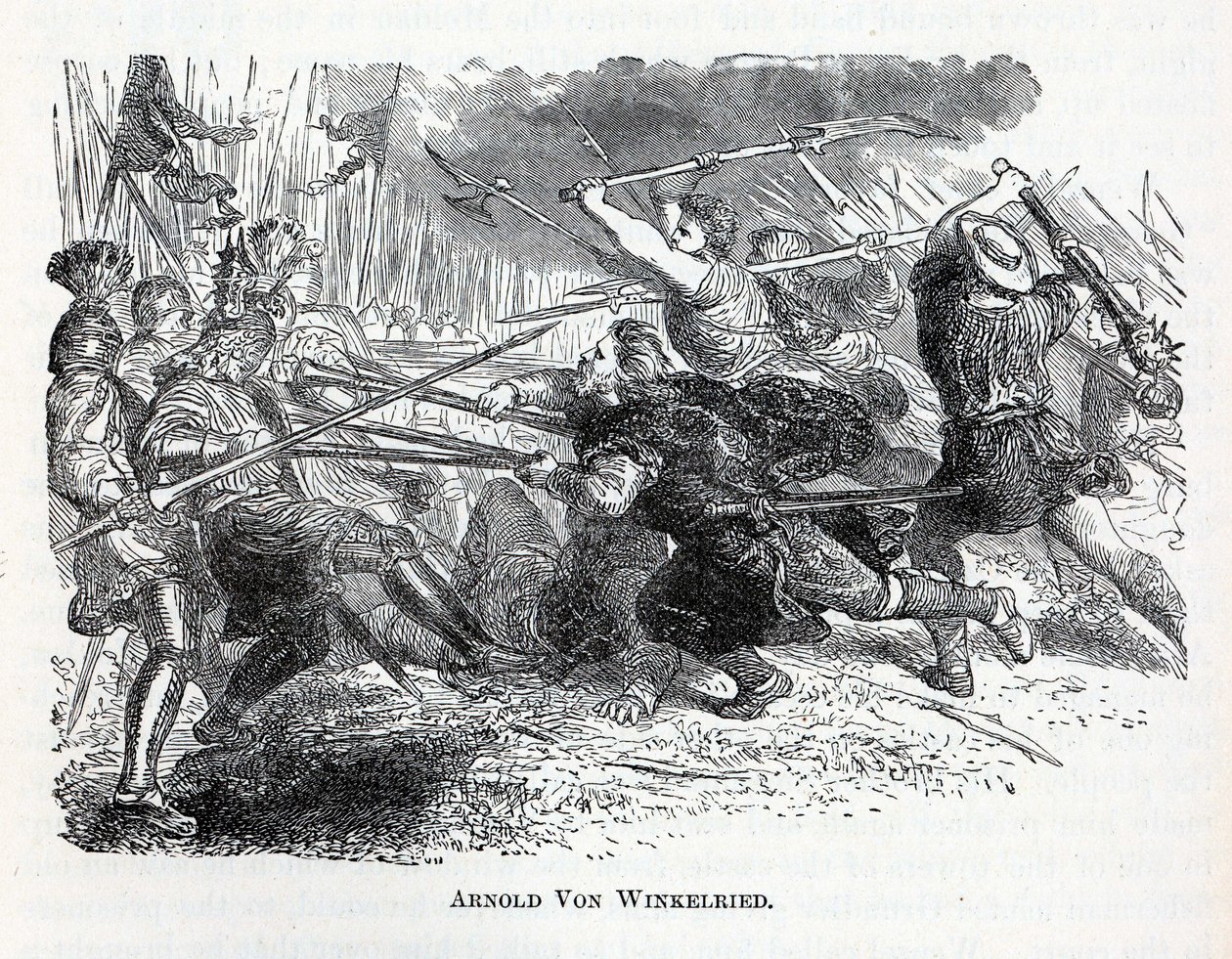 Arnold von Winkelried, 1882 alkotó: Unbekannt