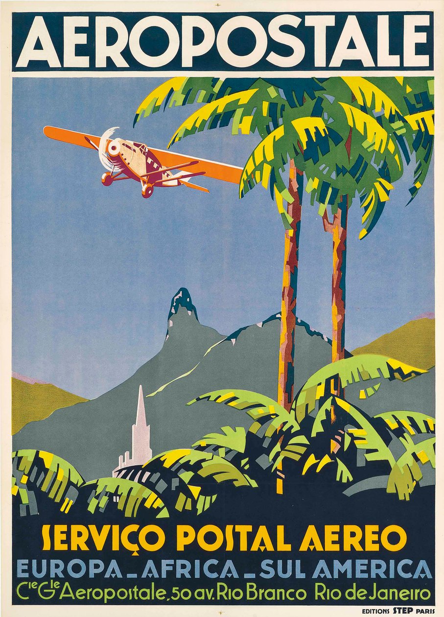 Aeropostale. Rio de Janeiro, kb 1928-1930. alkotó: Unbekannt