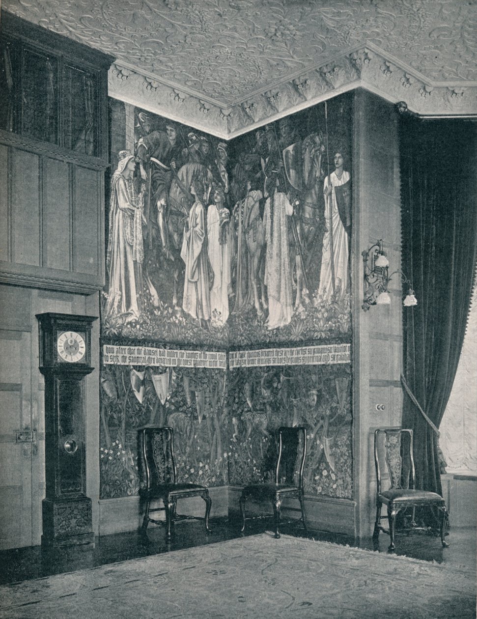 Arras gobelin a Stanmore Hallban, 1898-99 alkotó: Unbekannt
