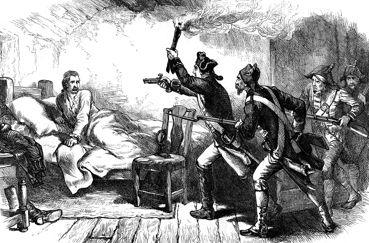 Richard Prescott tábornok letartóztatása, 1777 c1880 alkotó: Unbekannt