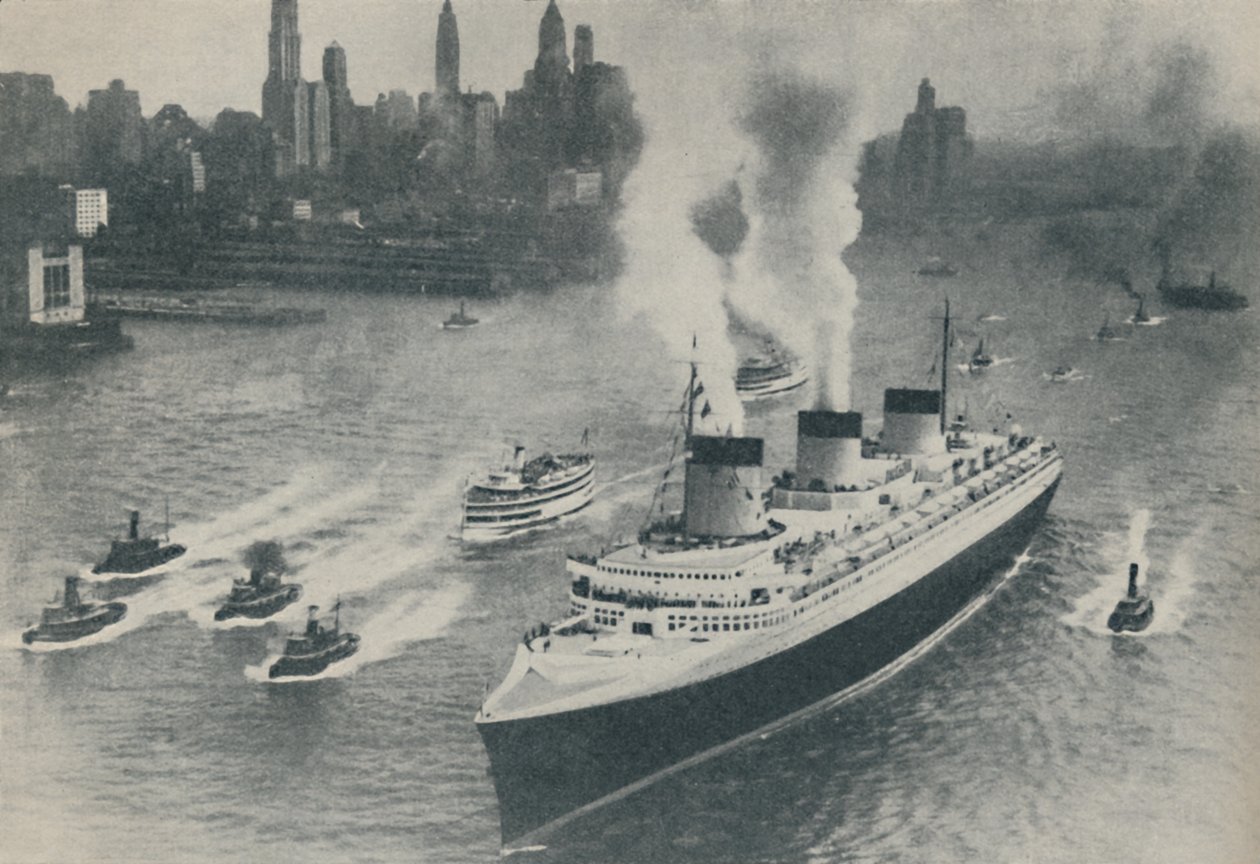 Érkezés a Normandiai New Yorkba, 1936 alkotó: Unbekannt
