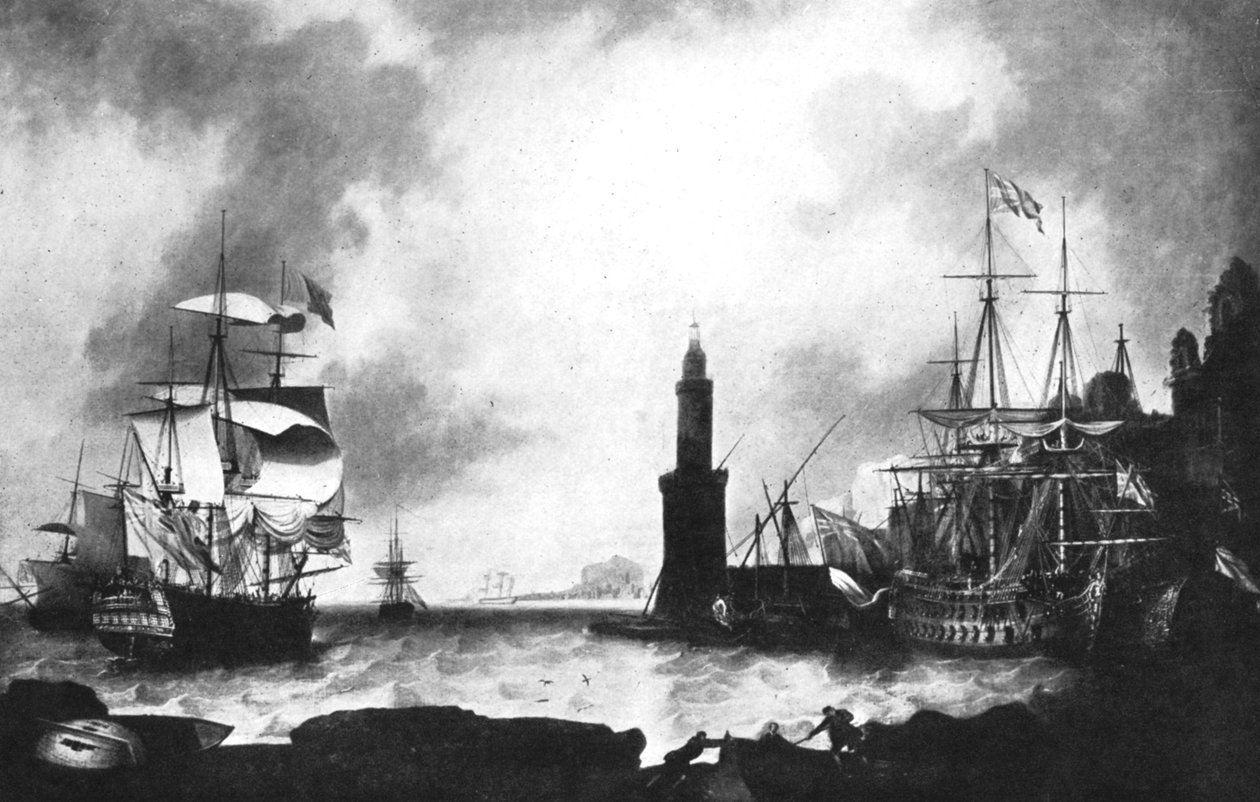 A HMS Vanguard érkezése alkotó: Unbekannt