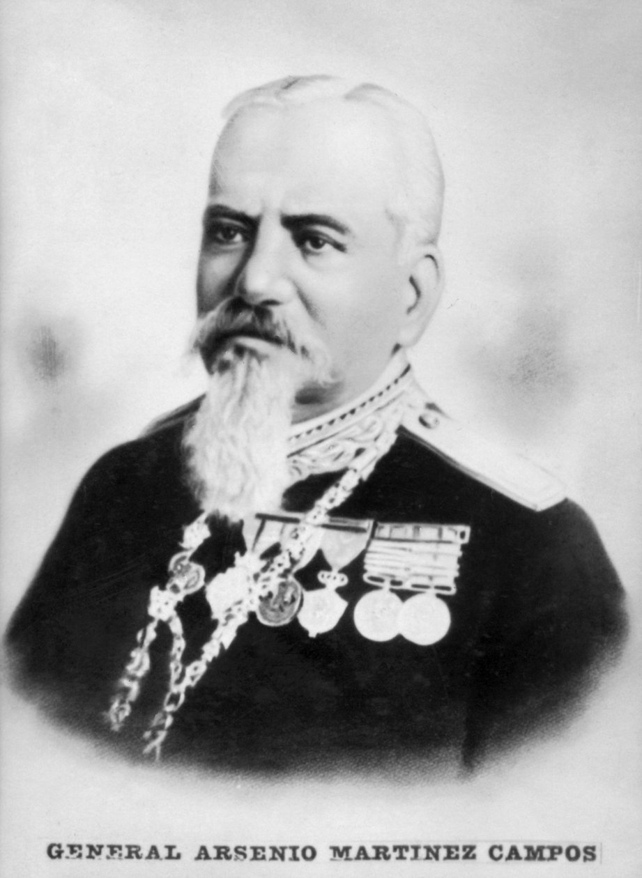 Arsenio Martinez Campos, született 1821, c1910 alkotó: Unbekannt
