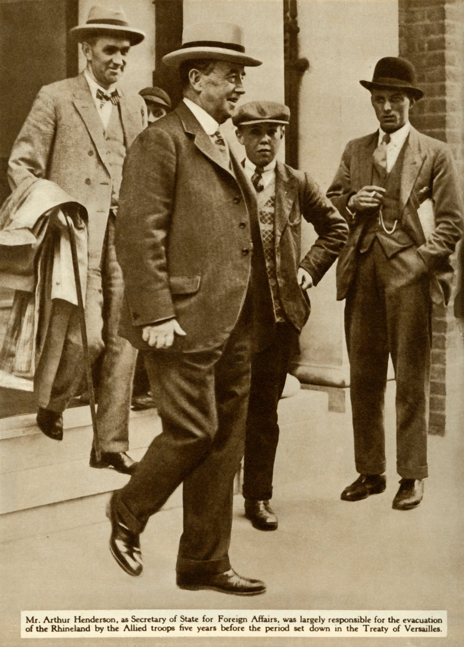 Arthur Henderson, 1929, 1935. alkotó: Unbekannt