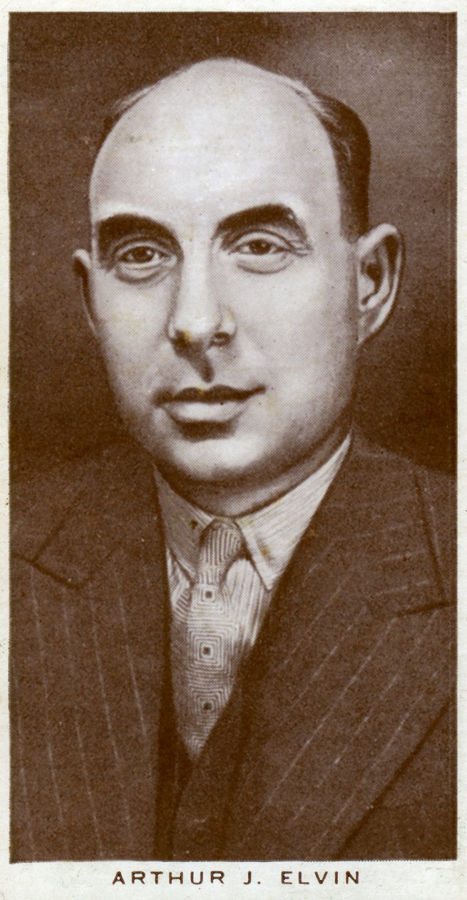 Arthur J Elvin, brit bokszpromóter, 1938 alkotó: Unbekannt