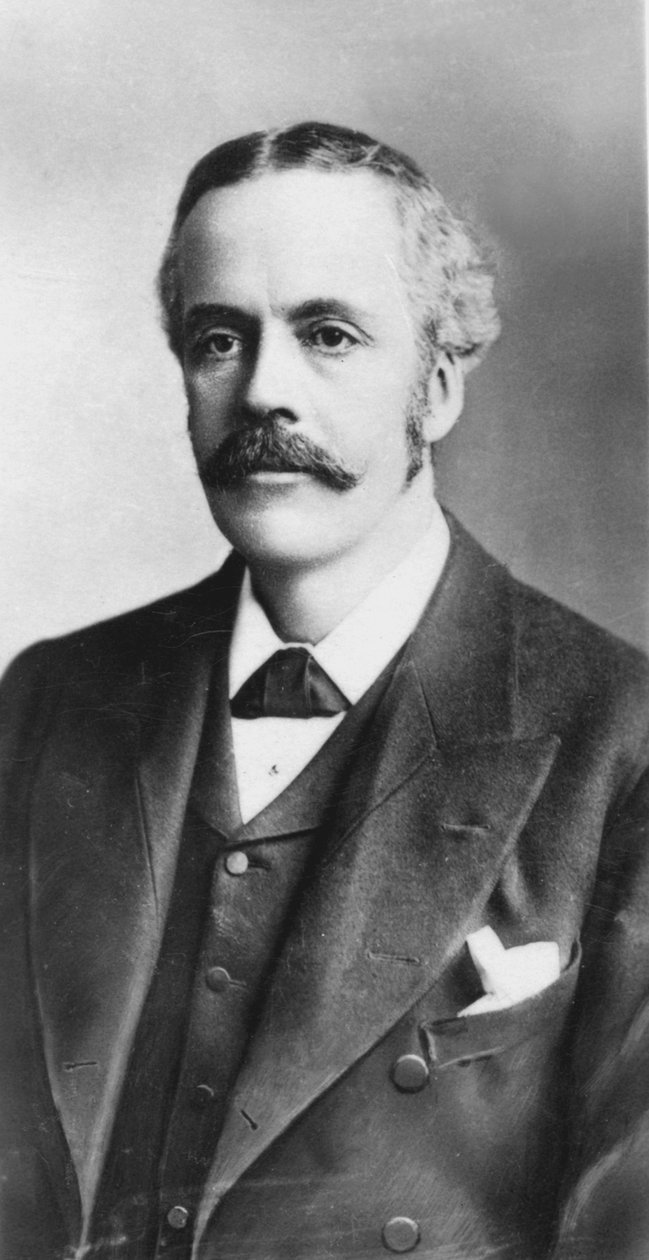 Arthur James Balfour 1848-1930, skót születésű brit államférfi és filozófus alkotó: Unbekannt